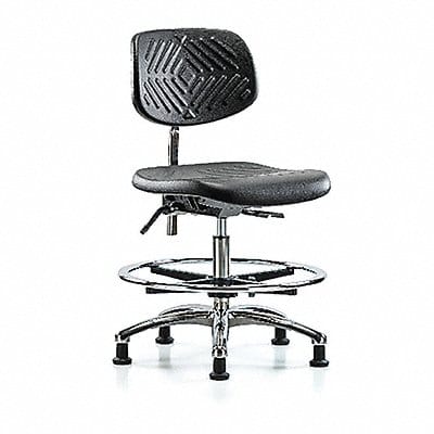 Poly CR Chair Med FR Stat Blk