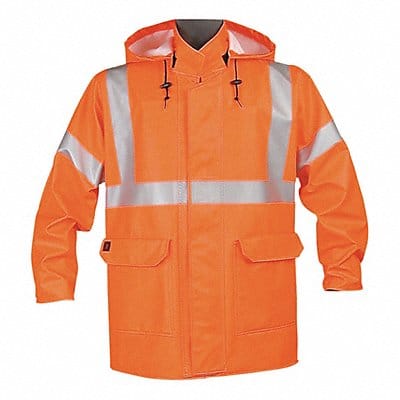 D0649 Arc Flash Rain Jacket Cat 2 Orange L