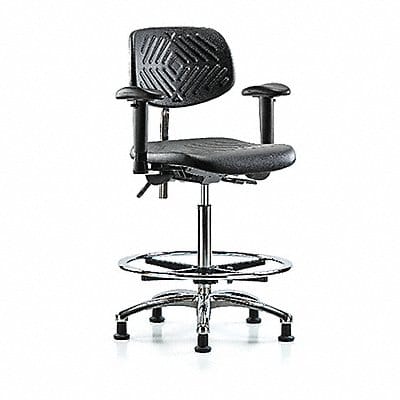 Poly CR Chair High AA FR Stat Blk