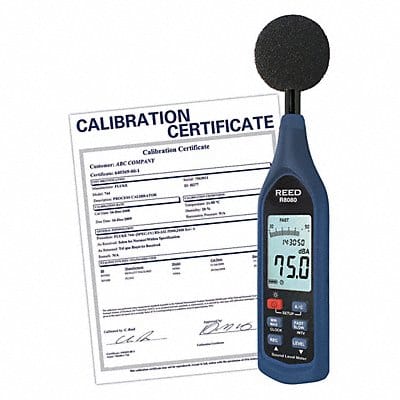 Sound Level Meter Datalogger w/NIST