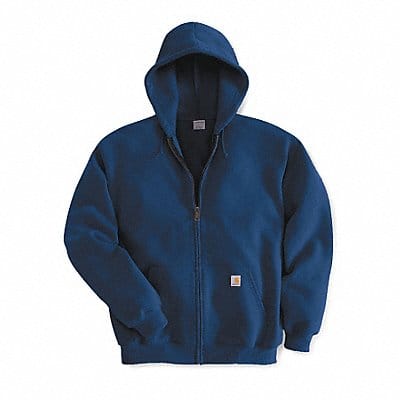 Hooded Sweatshirt Navy Cotton/PET 2XL