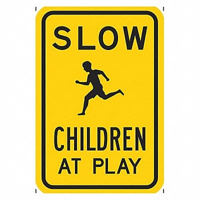 Children at Play Traffic Sign 18 x 24