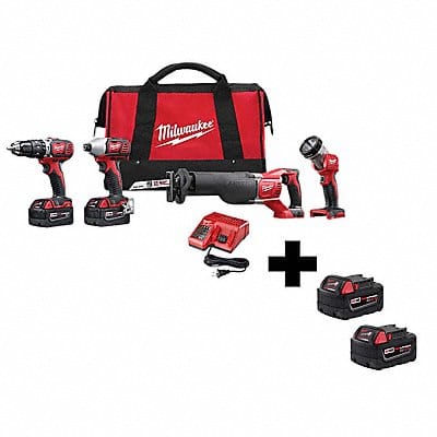 Cordless Combination Kit 18V 4 Tools