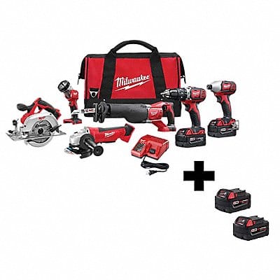 Cordless Combination Kit 18V 6 Tools