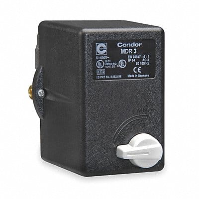 Pressure Switch 3PST Diaphragm 3/8 FNPT