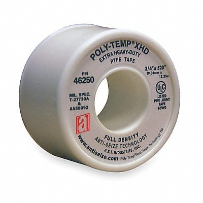 Thread Sealant Tape 3/4 W White