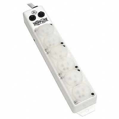 Outlet Strip 6 Outlet 20A 13-3/4 L Wht