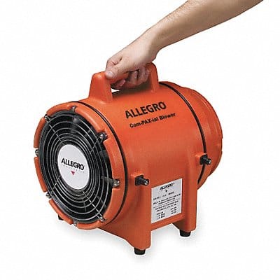 Confined Space Fan Orange 12 W