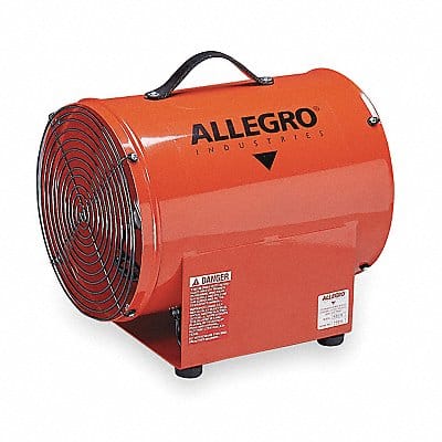 Confined Space Fan Orange 12 W