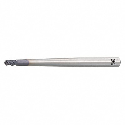 Ball End Mill Single End 10.00mm Carbide