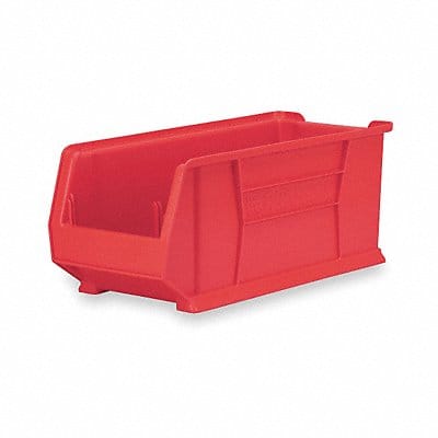 D5557 Super Size Bin Red Plastic 10 in