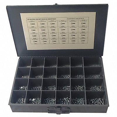 Screw Assortment 600 pcs. 4 to 30mm L