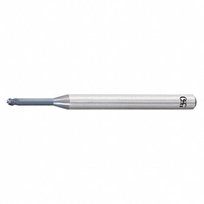 Ball End Mill Single End 0.60mm Carbide