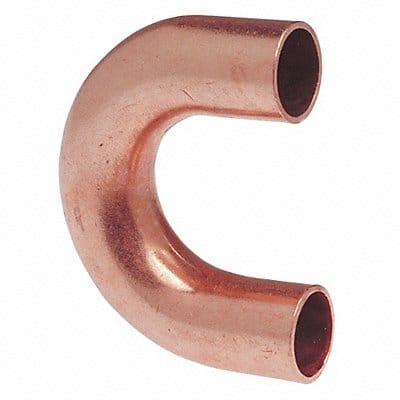 Return Bend Wrot Copper 1/8 Tube CxC