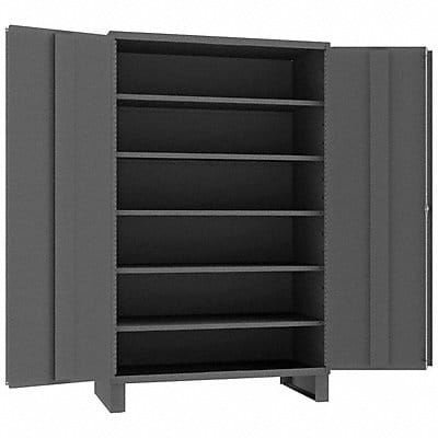 Storage Cabinet 78 x48 x24 Gray 5Shlv