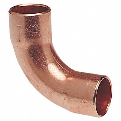 Long Radius Elbow 90 Deg Wrot Copper 3