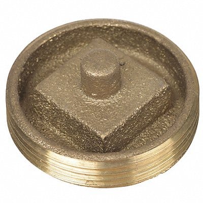 Cleanout Plug 4 Brass