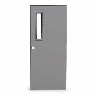 D3636 Narrow Light Steel Door 80x30 In 16 ga