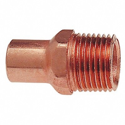 Adapter Wrot Copper 3/8 Tube FTGxMNPT