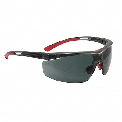 Safety Glasses Smoke Lens Black Frame