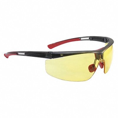 Safety Glasses Amber Lens Polycarbonate