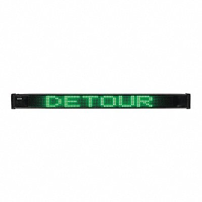 LED Message Display Sign Green 3 H