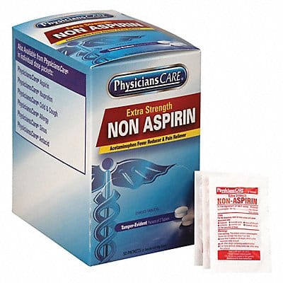 Non-Aspirin Pain Relief Tablet PK50