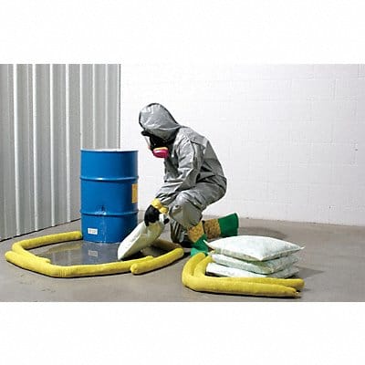 Absorb Sock Chem/Hazmat 10ft L PK6