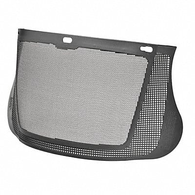 Faceshield Visor Steel Mesh Blk 7x13in