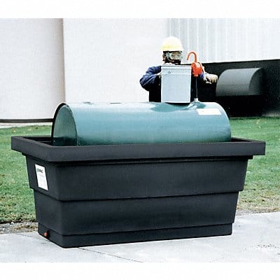 Tank Containment Unit 34-1/2 in H Black