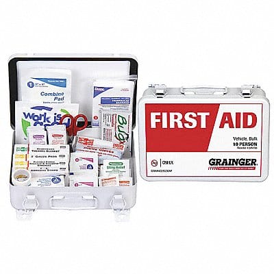 Vehicle First Aid Kit Bulk 76Pcs 10 Ppl