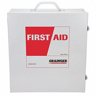 Empty First Aid Cabinet Wall Mount Metal