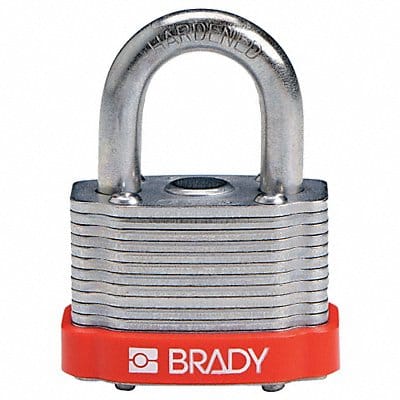 H1714 Keyed Padlock Different 1-5/16 W PK6