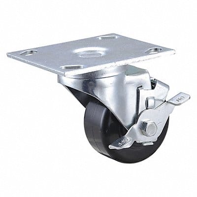 NSF-Listed Plate Caster Swivel 350 lb.