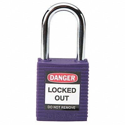 D1949 Lockout Padlock KD Purple 1-3/4 H