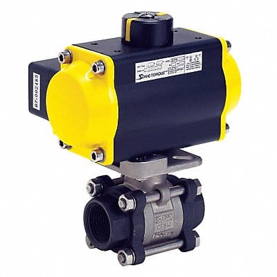 Ball Valve Pneumatic Actuated 3/8 In