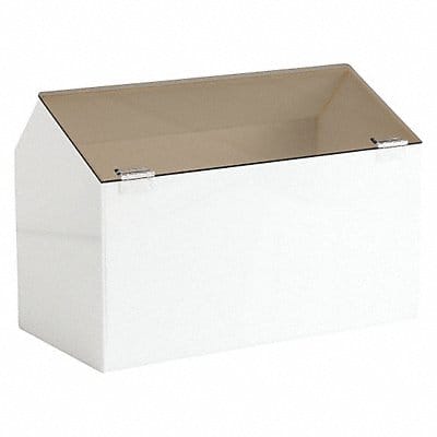 Storage Bin Acrylic White