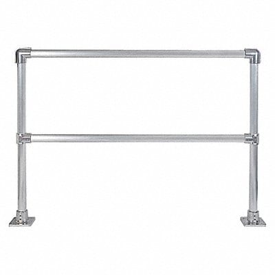 Handrail Section 6 Ft Aluminum Mil