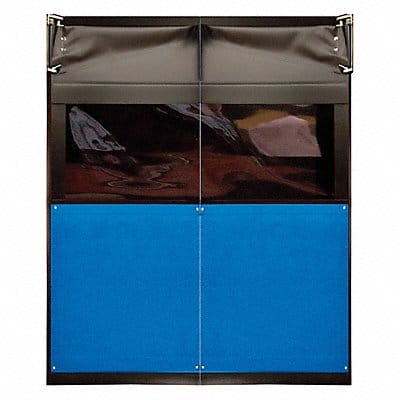 Swinging Door 7 x 5 ft Royal Blue PVC PR