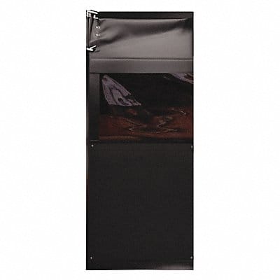 Flexible Swinging Door 7 x 3 ft Black