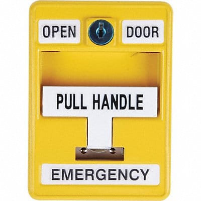 Emergency Pull Station 30VAC/DC Yellow