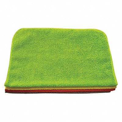 Microfiber Cloth 12 x 16 Assorted PK12