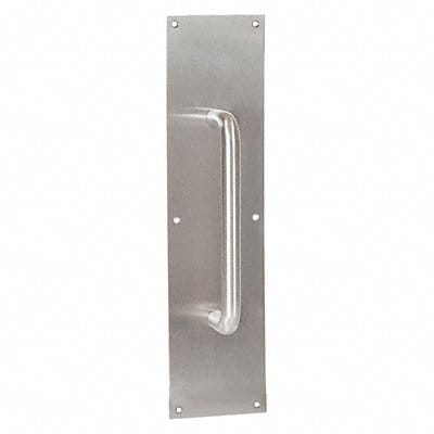 DOOR PULL PLATE 4X16 W/ 8 CTC