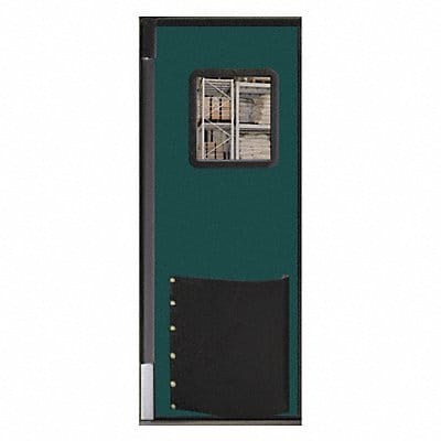 Swinging Door 7 x 3 ft Forest Green