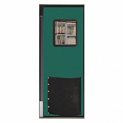 Swinging Door 8 x 3 ft Jade Polyethylene