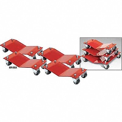 Car Dollies 16 x 16 In 6000 Lb PK4