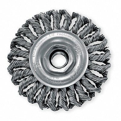 Knot Wire Wheel Brush Threaded Arbor