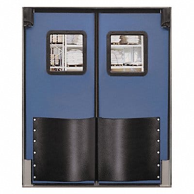 H1843 Swinging Door 8 x 8 ft Cadet Blue PR