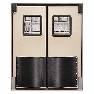 H1837 Swinging Dr 8x6ft Beige Polyethylene PR