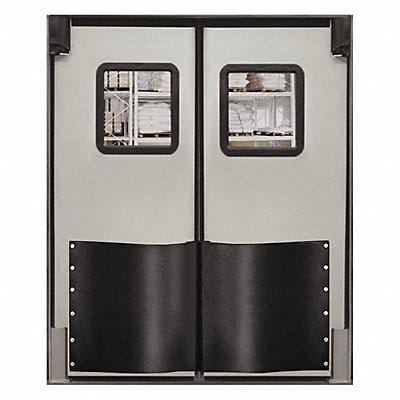 H1831 Swinging Door 7 x 5 ft Cloud Gray PR